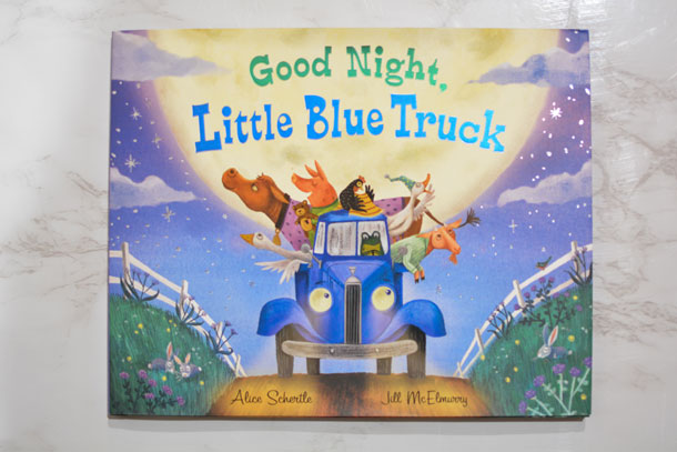 good night little blue truck book