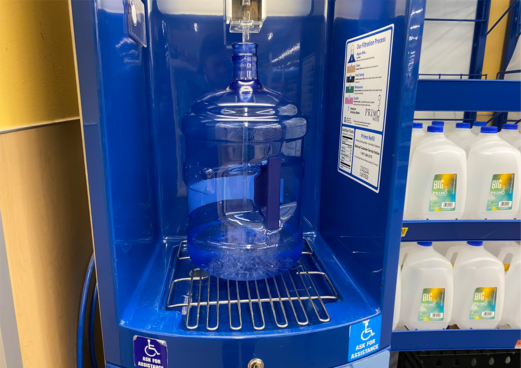 Walmart Primo Water Refill Station