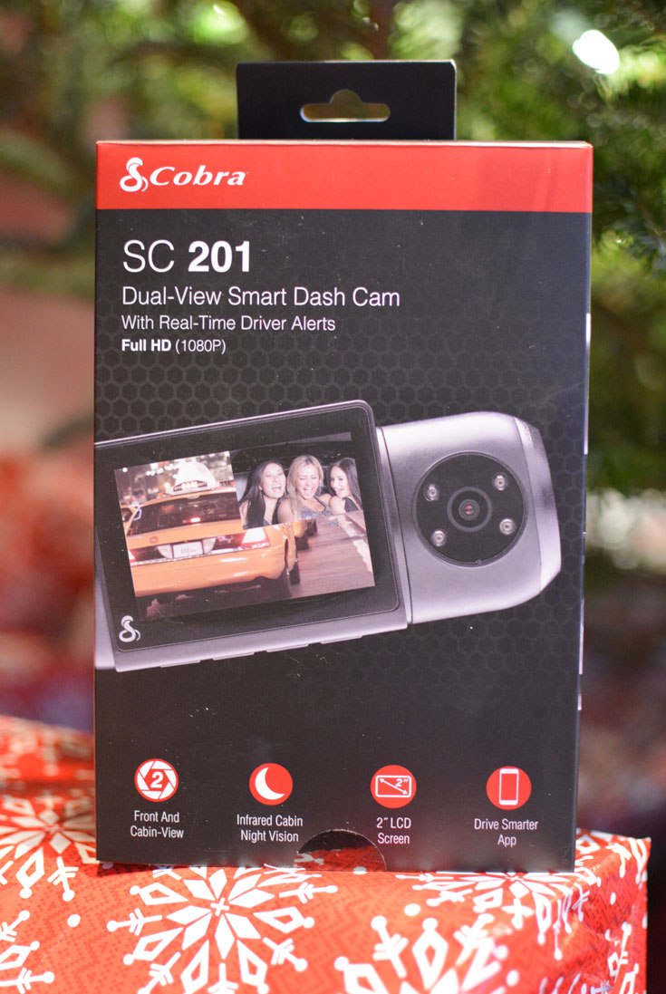 Cobra SC 201 Dual-View Smart Dash Cam