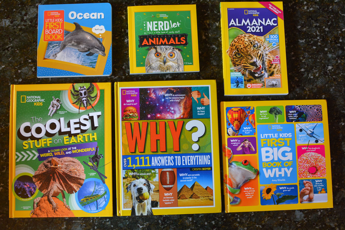 National Geographic Kids Books Holiday Gift Pack