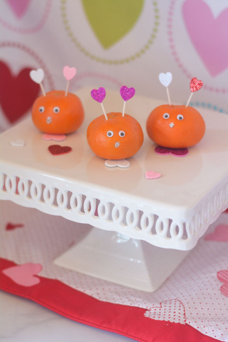 Halo Love Bugs made with Halo Mandarins