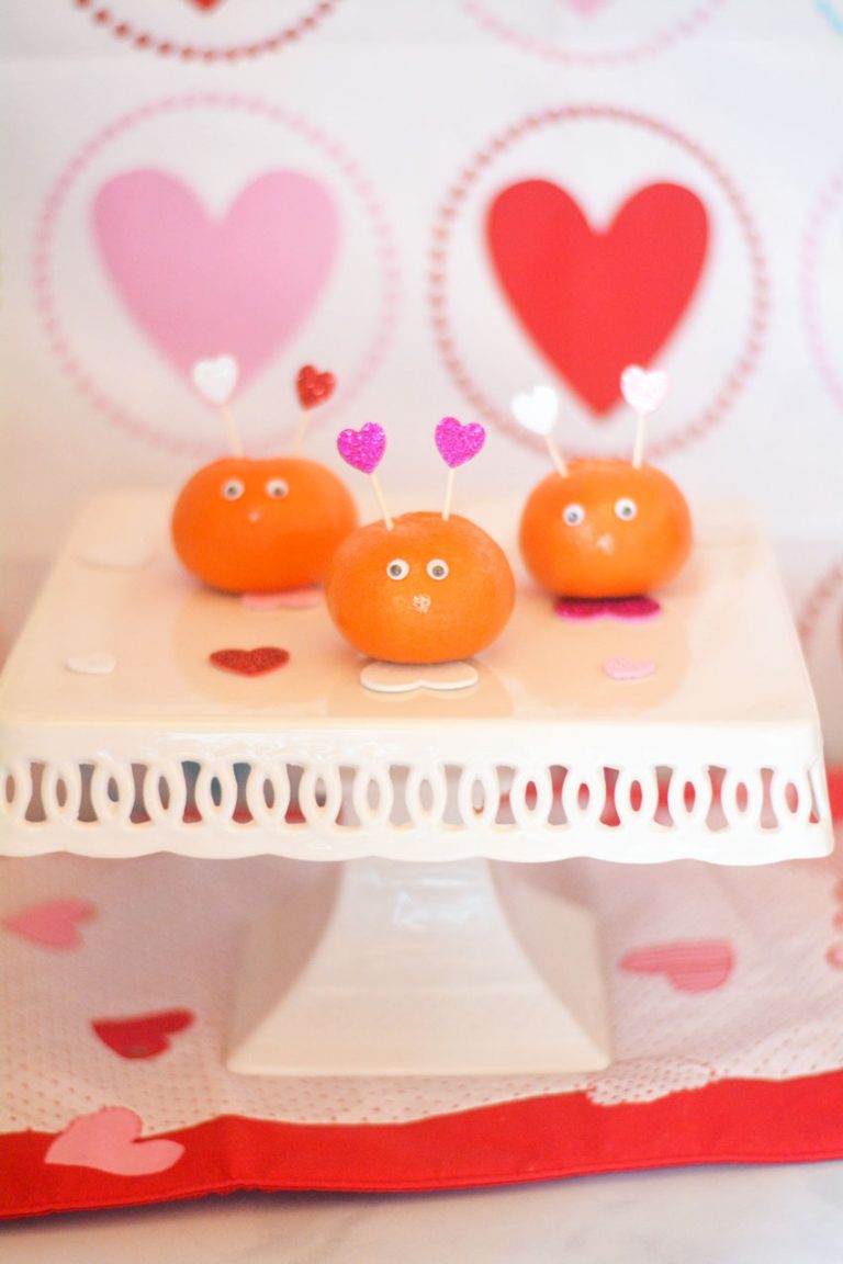 Halos Decorated for Valentine's Day