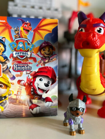 Paw Patrol Rescue Knights DVD and toys