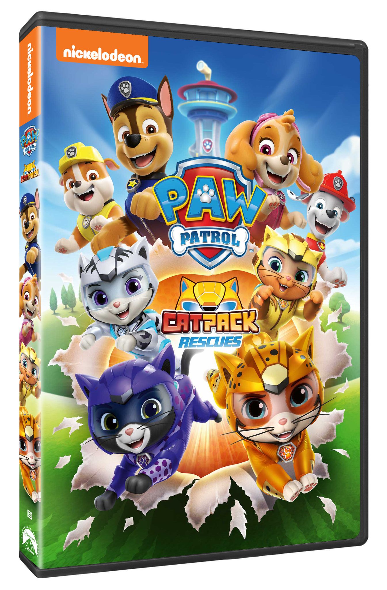 Paw Patrol Cat Pack Rescues DVD