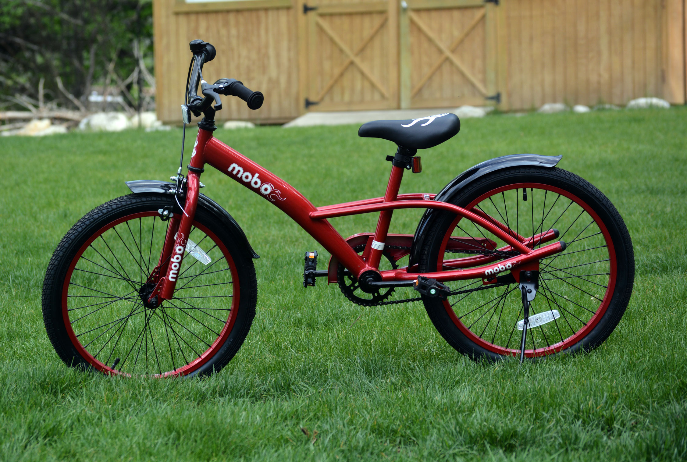 red mobo malibu bike