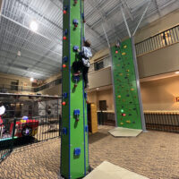 6 year old indoor rock climbing