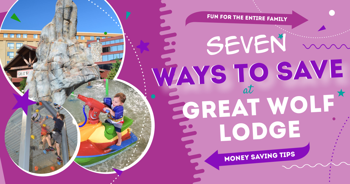 ways to save at great wolf lodge banner